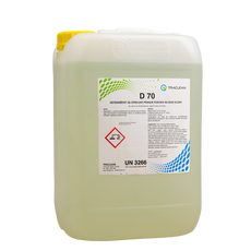 D-70 - Detergent for professional dishwashing machine based on chlorine- Tracto