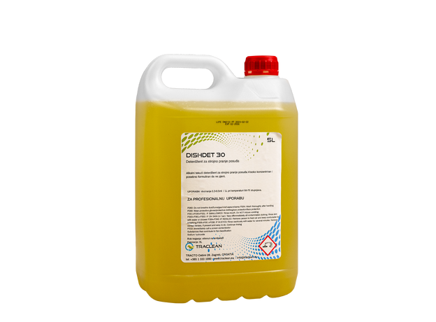 D-30 Detergent for professional dishwashing machine Tracto