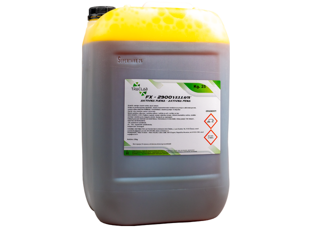 FX-2900 - Obojena pjena (Žuta, 25 kg) - Tracto